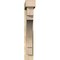 Ekena Millwork Merced Block Rough Sawn Bracket w/ Offset Brace, Douglas Fir, 6"W x 34"D x 38"H BKT0604X34X38MRC05RDF - alternate 2